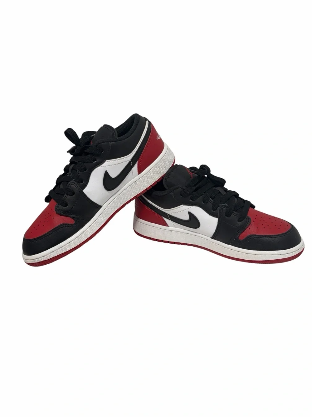 Nike Air Jordon Low 1 “Bred Toe 2.0” Boy’s Sneakers - Brand New - Size 4.5